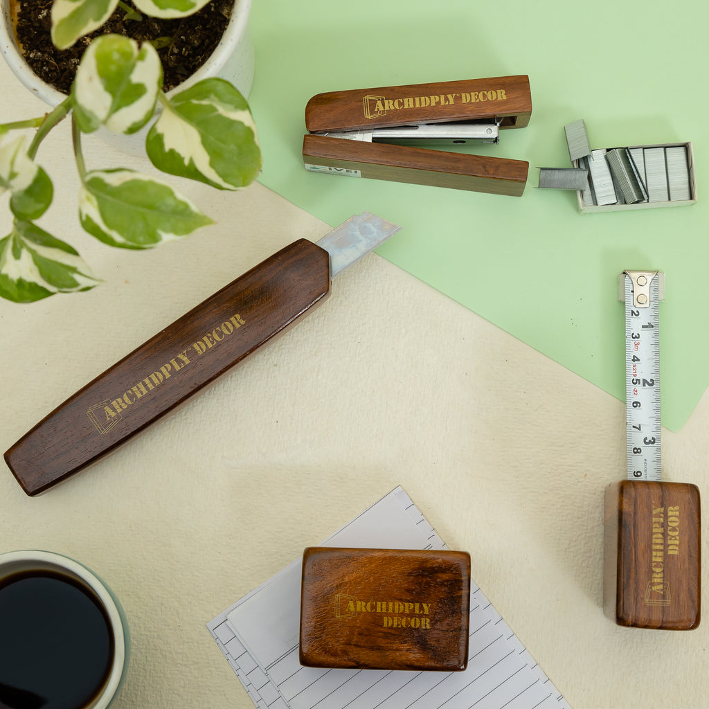 Archidply rosewood desk tools corporate gift
