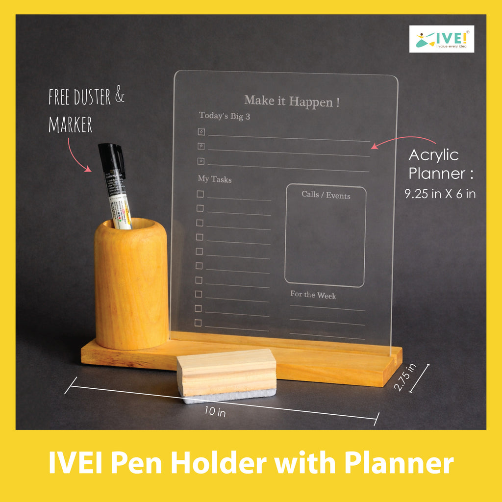 IVEI Unique Wooden Desk Organizers, Table Calendars & Corporate Gifts ...